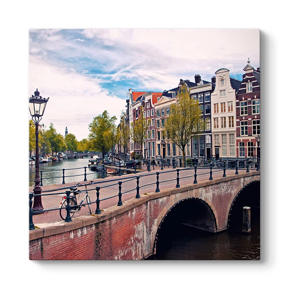 Amsterdam Köprü Kanal Tablosu - Model 3